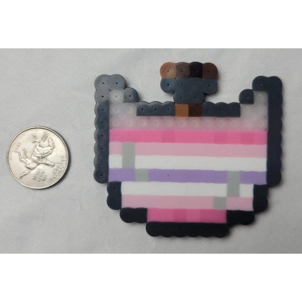 Pomosexual LGBT Potion Perler Pixel Art